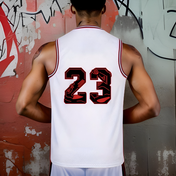 ^CHICAGO 23^ Basketball Jerseys (Stitched Logos & Numbers)