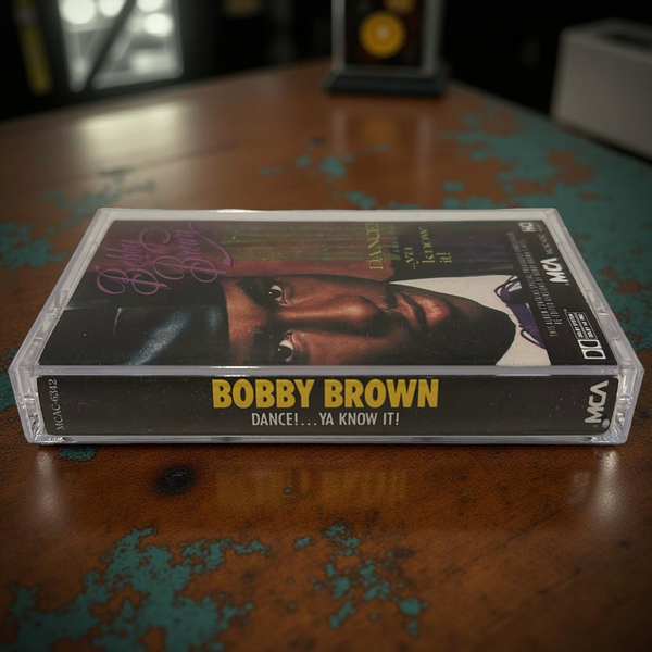 •BOBBY BROWN - DANCE!… YA KNOW IT! ~1989 OG PRESSING~ (CASSETTE TAPE)