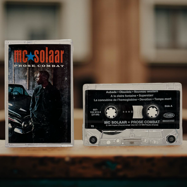 •MC SOLAAR ~ PROSE COMBAT• ~1994 OG PRESSING~ (CASSETTE TAPE) (2)