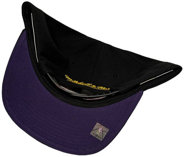 *Los Angeles Lakers* (Black) snapback hats by Mitchell & Ness