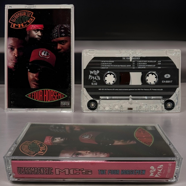 •ULTRAMAGNETIC MC’S ~ THE FOUR HORSEMEN• ~1993 OG PRESSING~ (CASSETTE TAPE) (1)