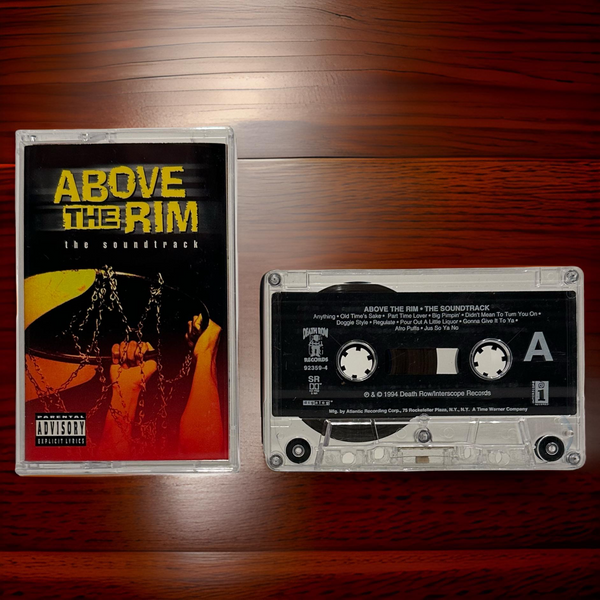 •ABOVE THE RIM ~ SOUNDTRACK• ~1994 OG PRESSING~ (CASSETTE TAPE) (1)