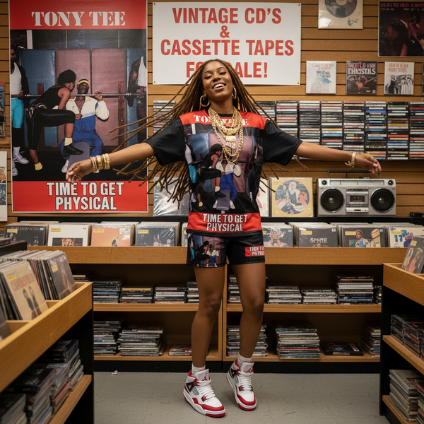 •TONY TEE - TIME TO GET PHYSICAL• ~1988 OG PRESSING~ (CASSETTE TAPE)