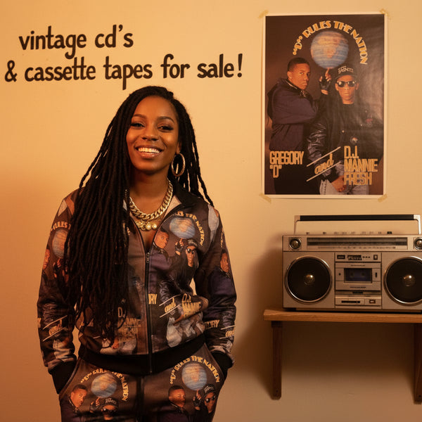 •GREGORY “D” AND D.J. MANNIE FRESH - “D” RULES THE NATION• ~1989 OG PRESSING~ (HTF CASSETTE TAPE)