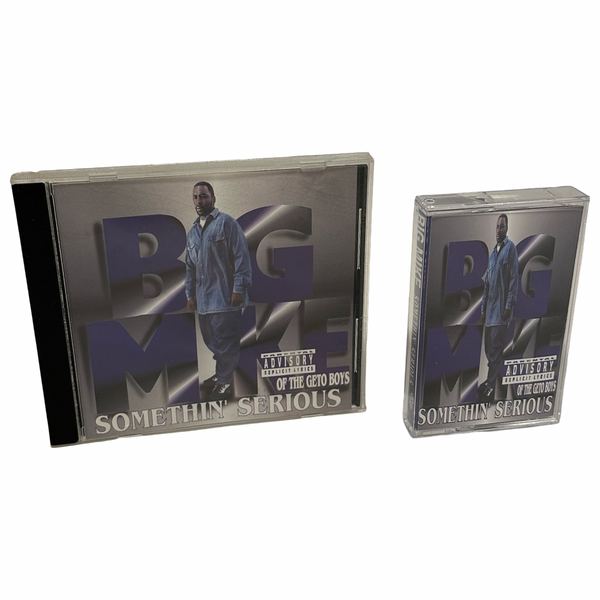 •BIG MIKE - SOMETHIN’ SERIOUS• ~1994 OG PRESSINGS~ (CD & CASSETTE TAPE)