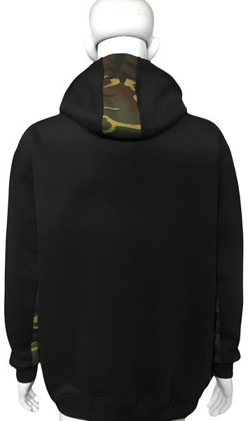 ^23 GOAT^ CAMOUFLAGE LUXURY ZIP UP HOODIES (CUT & SEW) (EMBROIDERED LOGO)