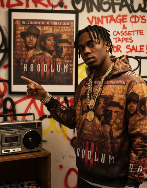 •HOODLUM - MUSIC INSPIRED BY THE MOTION PICTURE• ~1997 OG PRESSINGS~ (CD & CASSETTE TAPE)