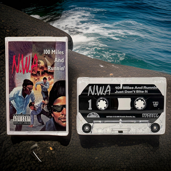 •N.W.A - 100 MILES AND RUNNIN’ EP• ~1990 OG PRESSING~ (CASSETTE TAPE)