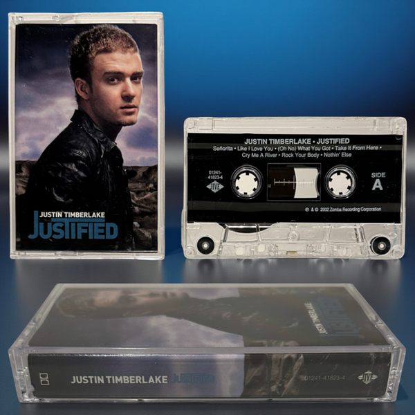 •JUSTIN TIMBERLAKE - JUSTIFIED• ~2002 OG PRESSING~ (CASSETTE TAPE)