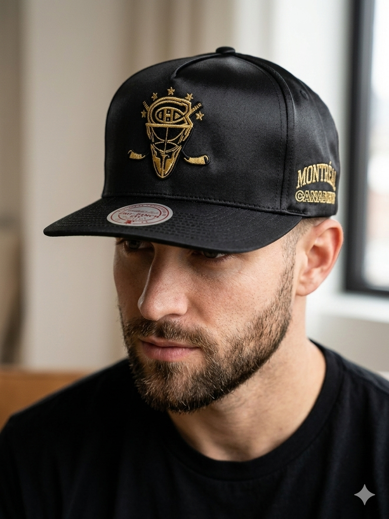 *Montreal Canadiens* snapback hats by Mitchell & Ness