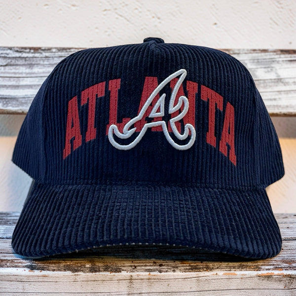 *Atlanta Braves* ~Corduroy~ snapback hat by Mitchell & Ness