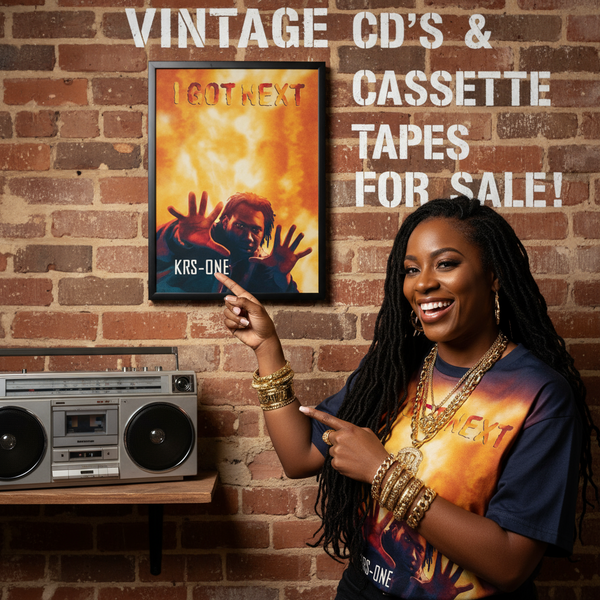 •KRS-ONE ~ I GOT NEXT• ~1997 OG PRESSING~ (CASSETTE TAPE)