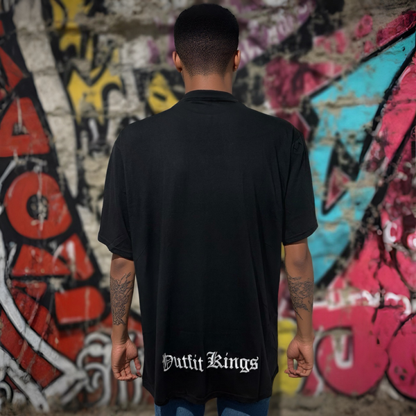 •JORDAN 23 - “BLACK BANDANA”• Luxury big print tees (Cotton Blends) (UP TO 5XL)