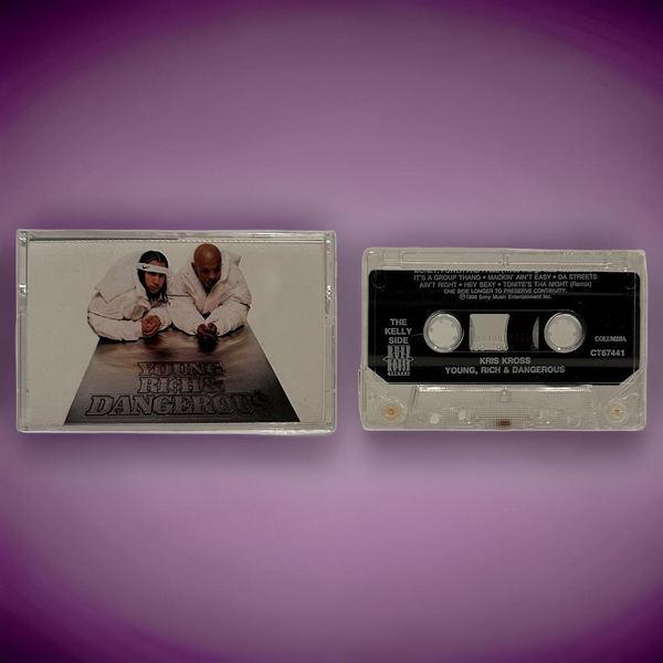 •KRIS KROSS ~ YOUNG, RICH & DANGEROUS• ~1996 OG PRESSING~ (CASSETTE TAPE)
