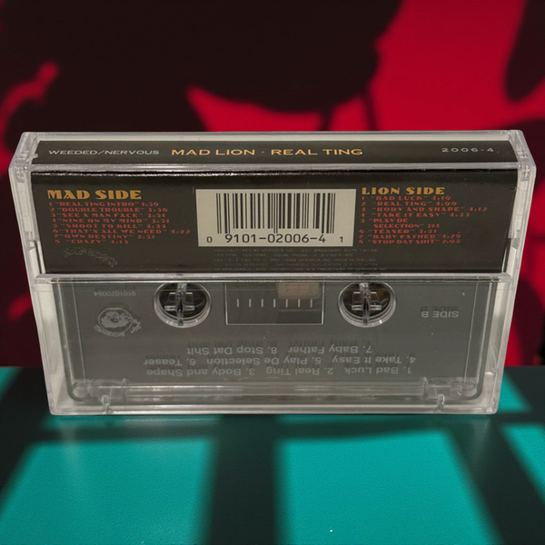 •MAD LION - REAL TING• ~1995 OG PRESSING~ (CASSETTE TAPE)