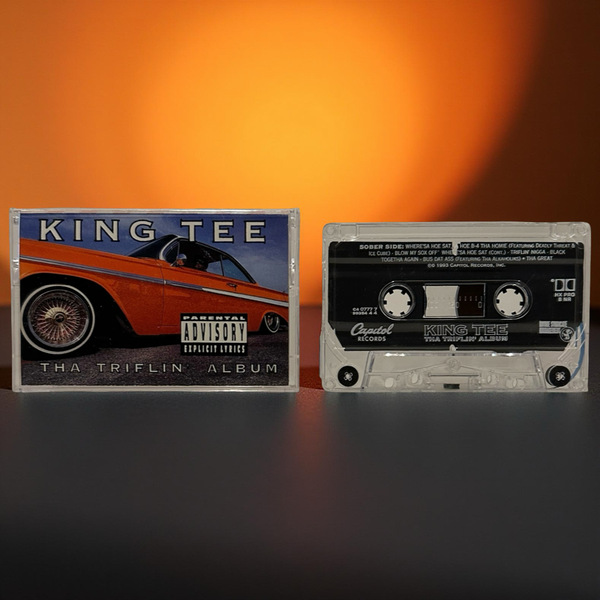 •KING TEE - THA TRIFLIN’ ALBUM• ~1993 OG PRESSING~ (CASSETTE TAPE)
