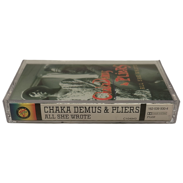 •CHAKA DEMUS & PLIERS - ALL SHE WROTE• ~1993 OG PRESSING~ (CASSETTE TAPE)