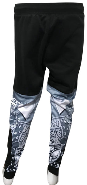 ^KING OF HEARTS^ LUXURY JOGGER SWEATPANTS (CUT & SEW)(EMBROIDERED LOGOS)