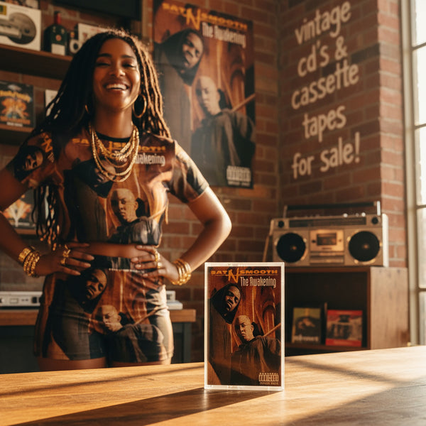 •SAT N SMOOTH - THE AWAKENING• ~1993 OG PRESSING~ (CASSETTE TAPE)