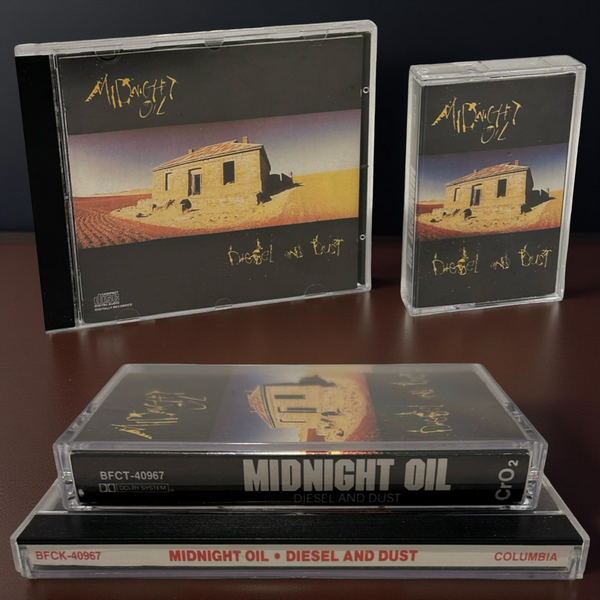 •MIDNIGHT OIL - DIESEL & DUST• ~1988 OG CANADIAN PRESSINGS~ (CD & CASSETTE TAPE)