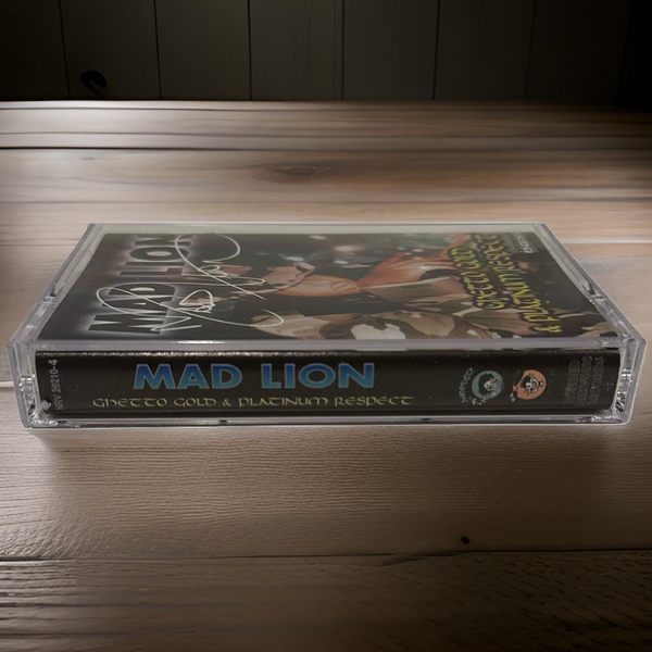 •MAD LION ~ GHETTO GOLD & PLATINUM RESPECT• ~1997 OG PRESSING~ (CASSETTE TAPE)