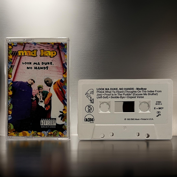 •MADKAP ~ LOOK MA DUKE, NO HANDS• ~1993 OG PRESSING~ (CASSETTE TAPE)