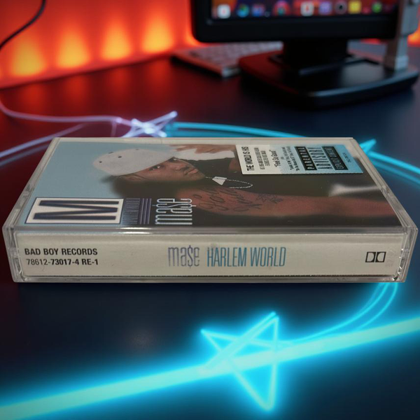 •MASE ~ HARLEM WORLD• ~1997 OG PRESSING~ (CASSETTE TAPE)