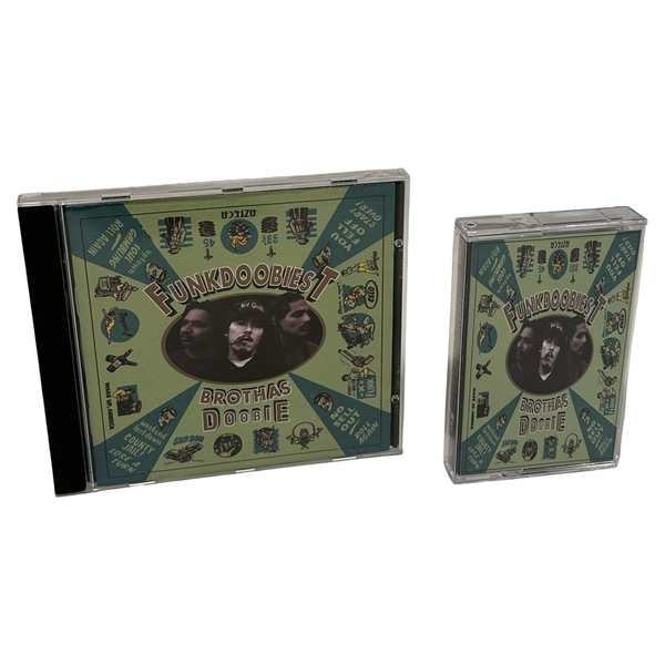 •FUNKDOOBIEST ~ BROTHAS DOOBIE• ~1995 OG PRESSINGS~ (CD & CASSETTE TAPE)