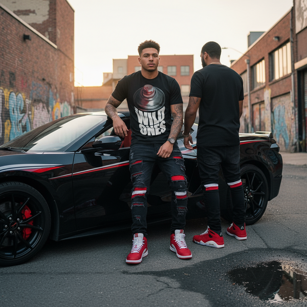 *THE WILD ONES* (BLACK) SHORT SLEEVE T-SHIRT