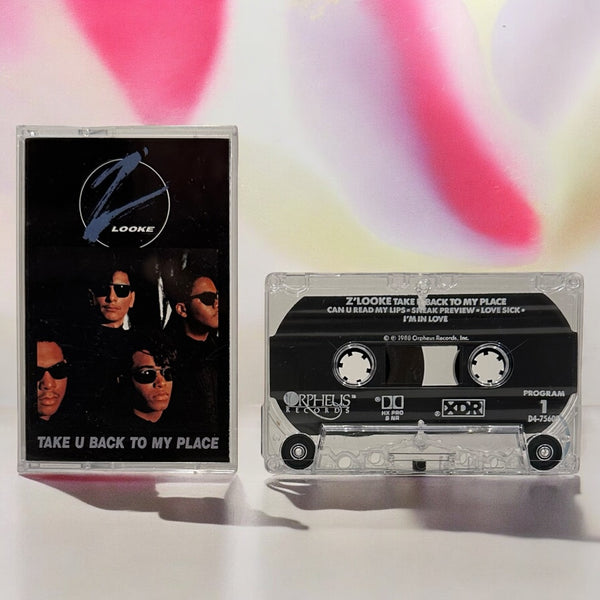 •Z’LOOKE - TAKE U BACK TO MY PLACE• ~1988 OG PRESSING~ (CASSETTE TAPE)