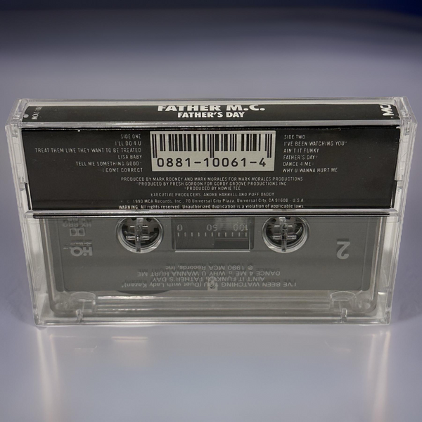 •FATHER M.C. ~ FATHER’S DAY• ~1990 OG PRESSING~ (CASSETTE TAPE) (2)