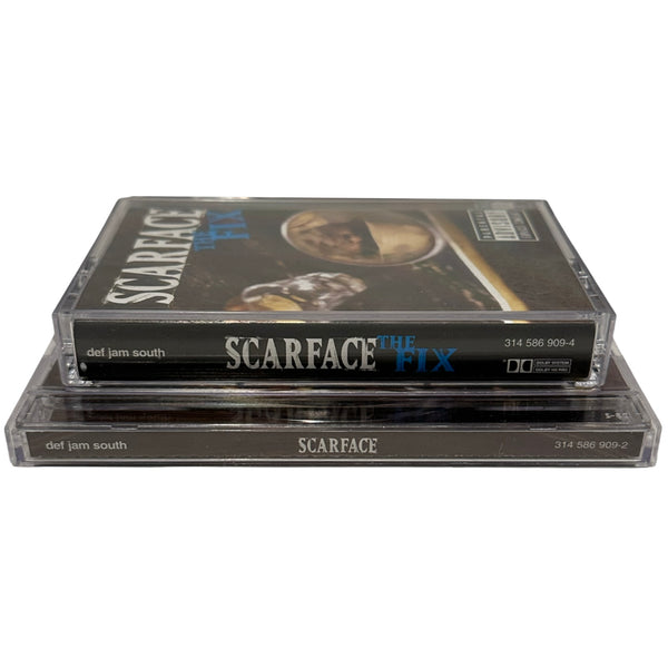 •SCARFACE - THE FIX• ~2002 OG PRESSINGS~ (CD & CASSETTE TAPE)