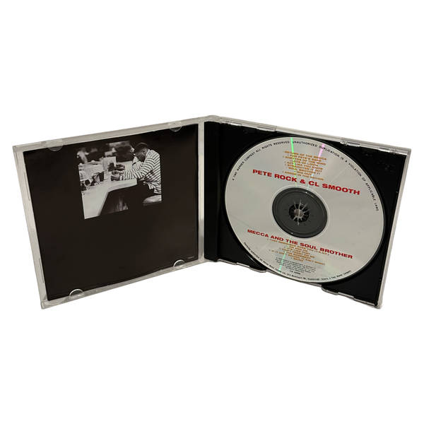 •PETE ROCK & C.L. SMOOTH - MECCA AND THE SOUL BROTHER• ~1992 OG PRESSINGS~ (CD & CASSETTE TAPE)