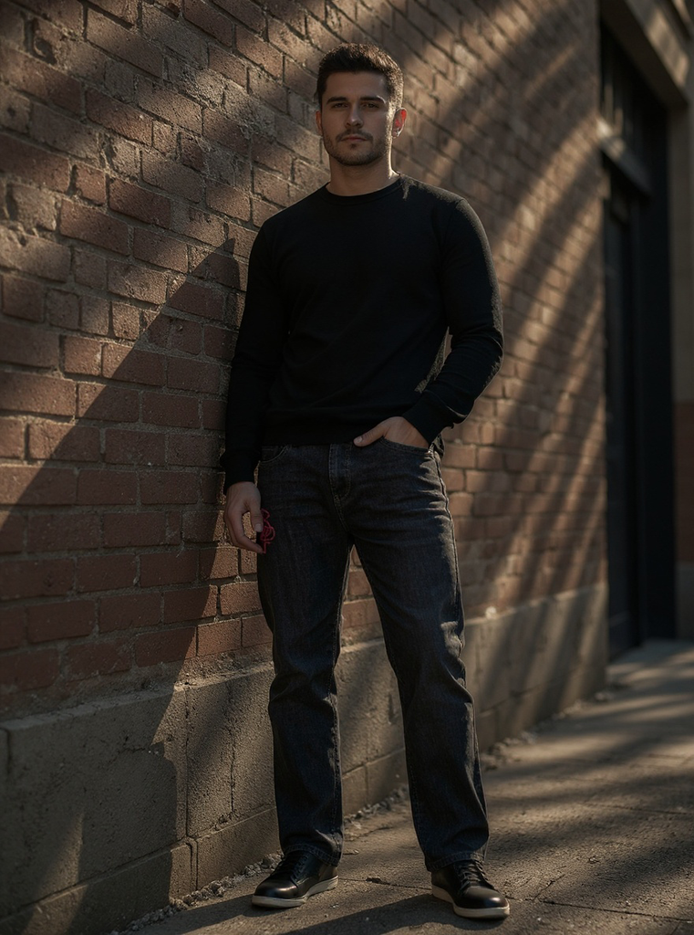 *Black Label Denim Jeans* (42” Waist 32” Inseam)