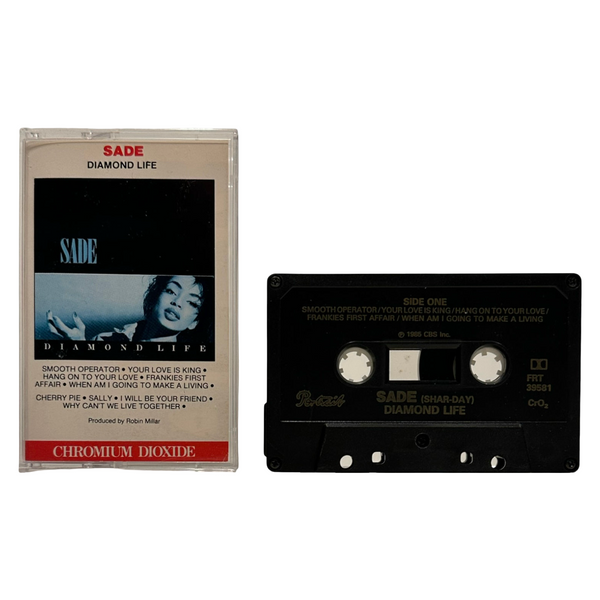 •SADE - DIAMOND LIFE• ~1985 OG CANADIAN PRESSINGS~ (CD & CASSETTE TAPE)