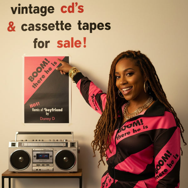 •LUSCIOUS - BOOM! THERE HE IS!• ~1993 OG MAXI-SINGLE~ (CASSETTE TAPE)