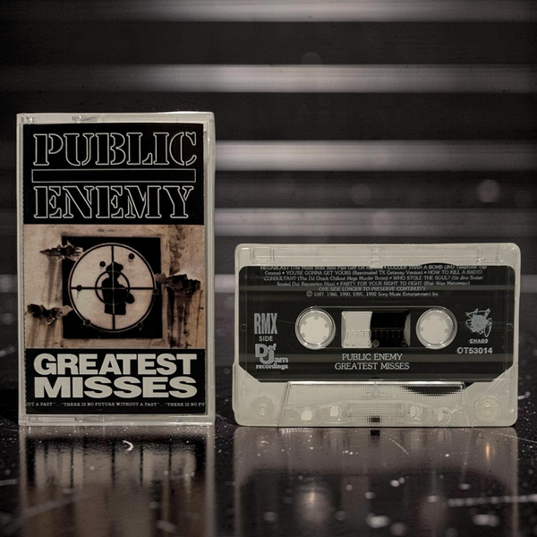•PUBLIC ENEMY ~ GREATEST MISSES• ~1992 OG PRESSING~ (CASSETTE TAPE)