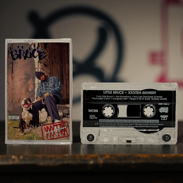 •LITTLE BRUCE ~ XXXTRA MANISH• ~1995 OG PRESSING~ (CASSETTE TAPE)