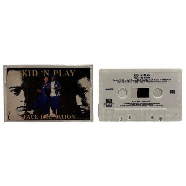 •KID ‘N PLAY - FACE THE NATION• ~1991 OG PRESSING~ (CASSETTE TAPE)