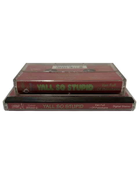 •YALL SO STUPID - A VAN FULL OF PAKISTANS• ~1993 OG PROMO PRESSINGS~ (CD & CASSETTE TAPE) (HOLE PUNCH OUTS)