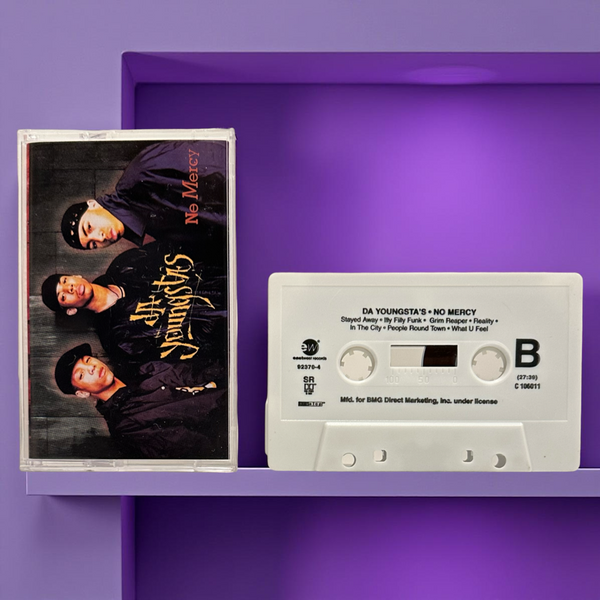•DA YOUNGSTA’S ~ NO MERCY• ~1994 OG PRESSING~ (CASSETTE TAPE)