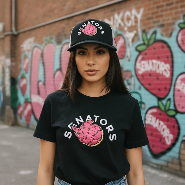 *Ottawa Senators* ~trucker style snapback hats by Mitchell & Ness~