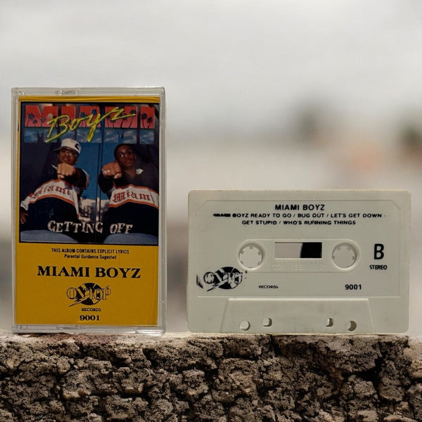 •MIAMI BOYZ - GETTING OFF• ~1988 OG PRESSING~ (CASSETTE TAPE)