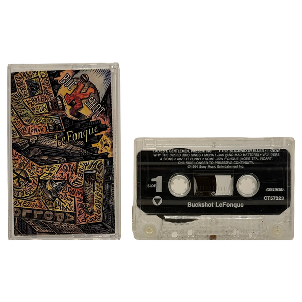 •BUCKSHOT LeFONQUE - BUCKSHOT LeFONQUE• ~1994 OG PRESSINGS~ (CD & CASSETTE TAPE)