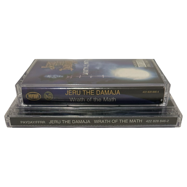 •JERU THE DAMAJA - WRATH OF THE MATH• ~1996 OG CANADIAN PRESSINGS~ (CD & CASSETTE TAPE)