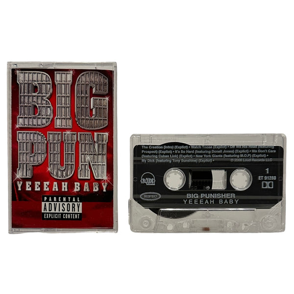 •BIG PUN - YEEEAH BABY• ~2000 OG PRESSING~ (CASSETTE TAPE)