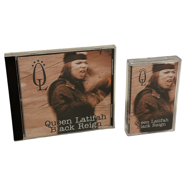 •QUEEN LATIFAH - BLACK REIGN• ~1993 OG PRESSINGS~ (CD & CASSETTE TAPE)