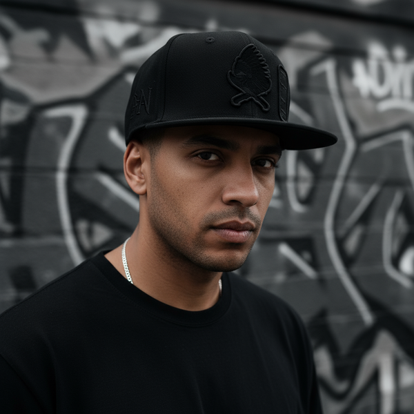 *HEADRUSH* (Black) ~F.F.T.B.~ snapback hats