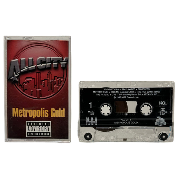 •METROPOLIS GOLD - METROPOLIS GOLD• ~1998 OG PRESSINGS~ (CD & CASSETTE TAPE)