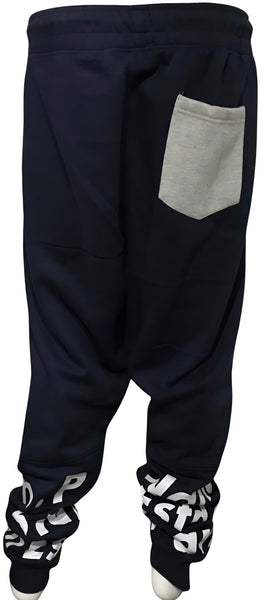 ^PARISH NATION^ (NAVY-MULTI) COTTON JOGGER SWEATPANTS (BIG & TALL)